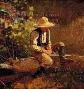Cross Stitch Collectibles WH-11 Whittling Boy
