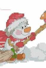 Nataly  Olifenko - snowman with broom