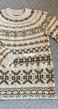 SOS Sweater by Claudia Krisniski - English