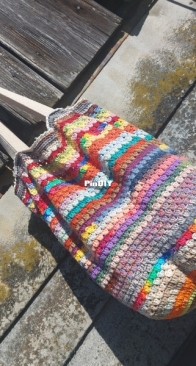 Waste yarn bag