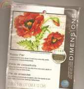 Dimensions 65116 Poppy Pair