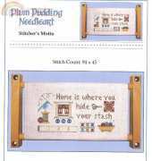 Plum Pudding Needleart - 168-Stitchers Motto