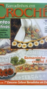 Barradinhos em Crochê No.22 (Ano 2) - Portuguese