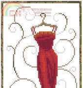 Vervaco 35.135 Paris dress pcs