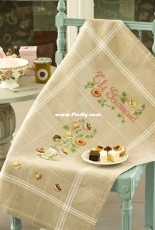 Les Brodeuses Parisiennes LBP - Torchon Petits Fours PCS