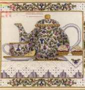Leisure Arts 3544 Teresa Wentzlers Tea Scene (xsd)