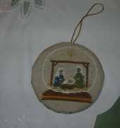 Bent Creek Nativity globe