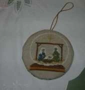 Bent Creek Nativity globe
