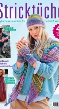 Meine Strickmode Sonderheft MS129 Stricktücher September 2023 - German