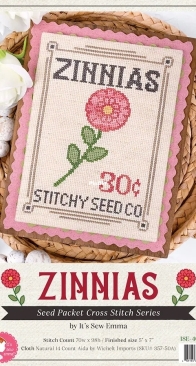 It's Sew Emma ISE-4085 Zinnias - xsd