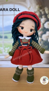 Amigurumicik - Clara Doll - English