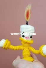 Lumiere Amigurumi Pattern- El Buho Costurero