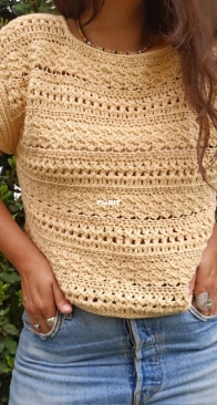 Colores Santos Crochet - Gisela Elizabeth Cejas - Lemon Tee - Spanish
