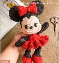 Linhas de Algodão - Andreza Andrade - Mika Mouse - Ratinha Mika - Portuguese