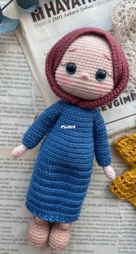 Sinosun Hobi Dukkani - Sinem Kaya Sac -Mihra Doll