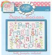 Sue Hillis Designs L784 - Super...docious leaflet chart