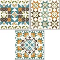 Hands On Design - Triple Play Pillows hd-266 The Autumn Basket PCS + XSD