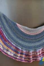 Scrap Shawl by Lakshmi Juneja