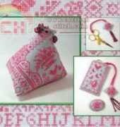 Twisted Oaks Designs - Chicken Pin Cushion, Scissors Pocket, Fob
