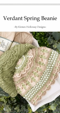 Kirsten Holloway Designs - Kirsten Holloway - Verdant Spring Beanie