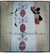 Guirlanda de Páscoa (Vermelha)