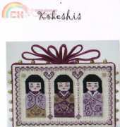 Tralala collection RC 43 - Kokeshis Pcs