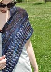 Little Colonnade Shawl by Stephen West