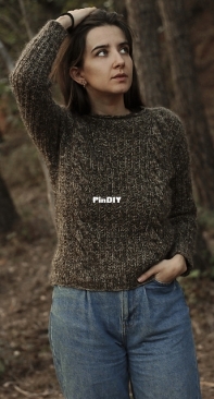 The Shepherdess Sweater by Vanessa Pellisa