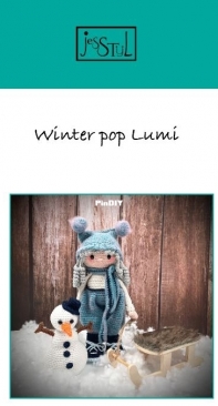 JesStijl - Jessica Harmsma - Winter doll Lumi - Winterpop Lumi - Dutch