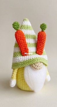 Happy Dolls Handmade - Lucy Magic Pattern - Julia /Kate - Negovorina - Carrot Bunny Gnome