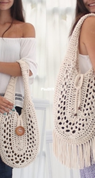 The Easy Design - April Miller - REVERSIBLE -2in1- Boho/Urban BAG