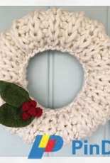 Chunky Christmas Wreath by J. L. Fleckenstein - Free