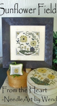 From the Heart - Needle Art by Wendy - Sunflower Fields