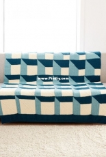 Knit Shadowbox Blanket by Nicole Winer - Free