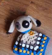 Ham and Eggs - Heather Jarmusz - Puppy Security Blankie