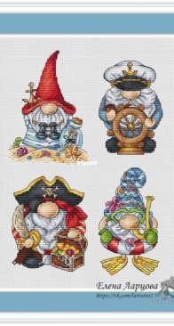 Sea Gnomes by Elena Lartsova