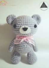NVkatherine - Vi Le - Gray the Bear amigurumi - Free