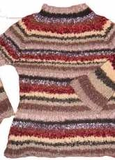 Mock Neck Rib Pullover By Catherine Salter Bayar -free