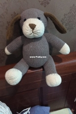 knit table dog - sara gasson