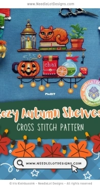 Needlelot Designs - Cozy Autumn Shelves XSD