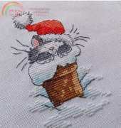 Margaret Sherry - Cat in a pot - SLKD16