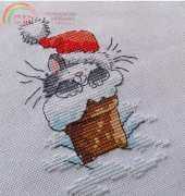 Margaret Sherry - Cat in a pot - SLKD16