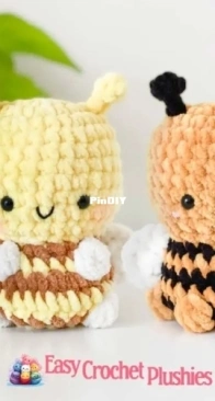 Easy Crochet Plushies - Carol - Mini Bee