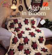 American School of Needlework 1207 Crochet Afghans in Bloom