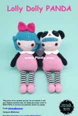 BishaToys - Ksenia Ivanova - Lolly Dolly PANDA