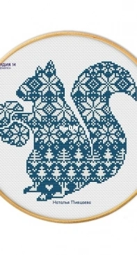 Scandinavian Series Squirrel by Natalia / Natalya Pivtsaeva PCS + XSD