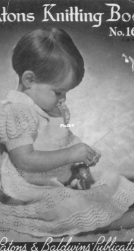 Patons Knitting Book No. 164 - Vintage Baby Knits -  Patons & Baldwins Australia - Free