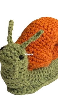 Magpie Crochet US - Mac Klatte - Garden Snail