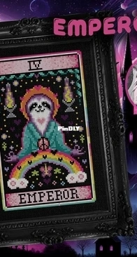 The Witchy Stitcher - Nostalgic Tarot - IV Emperor - XSD