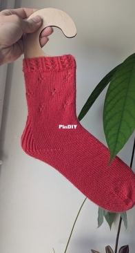 Geranium Socks